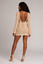 Santorini | Off Shoulder Crochet Dress