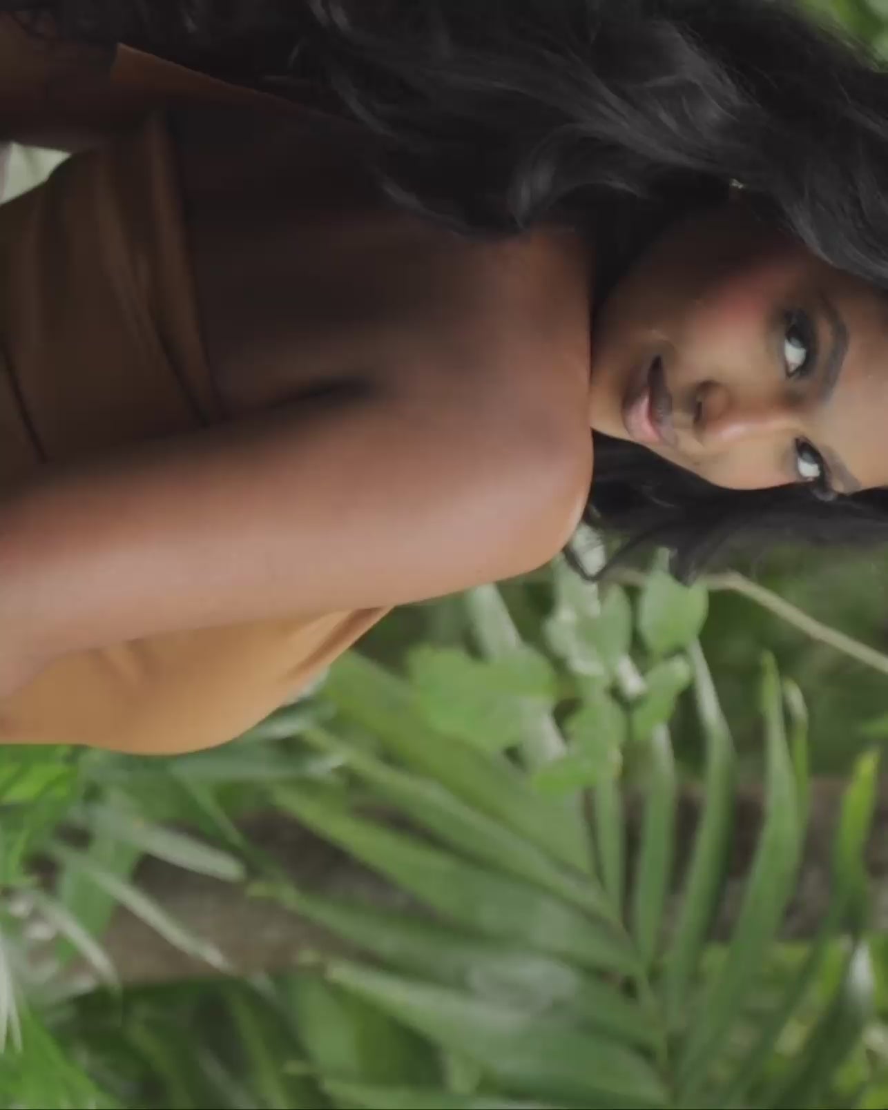 Pre-Order: Eris | Bronze Tulip Hem Dress