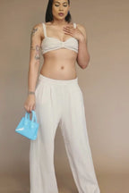 Serene Linen Wide-Leg Pants